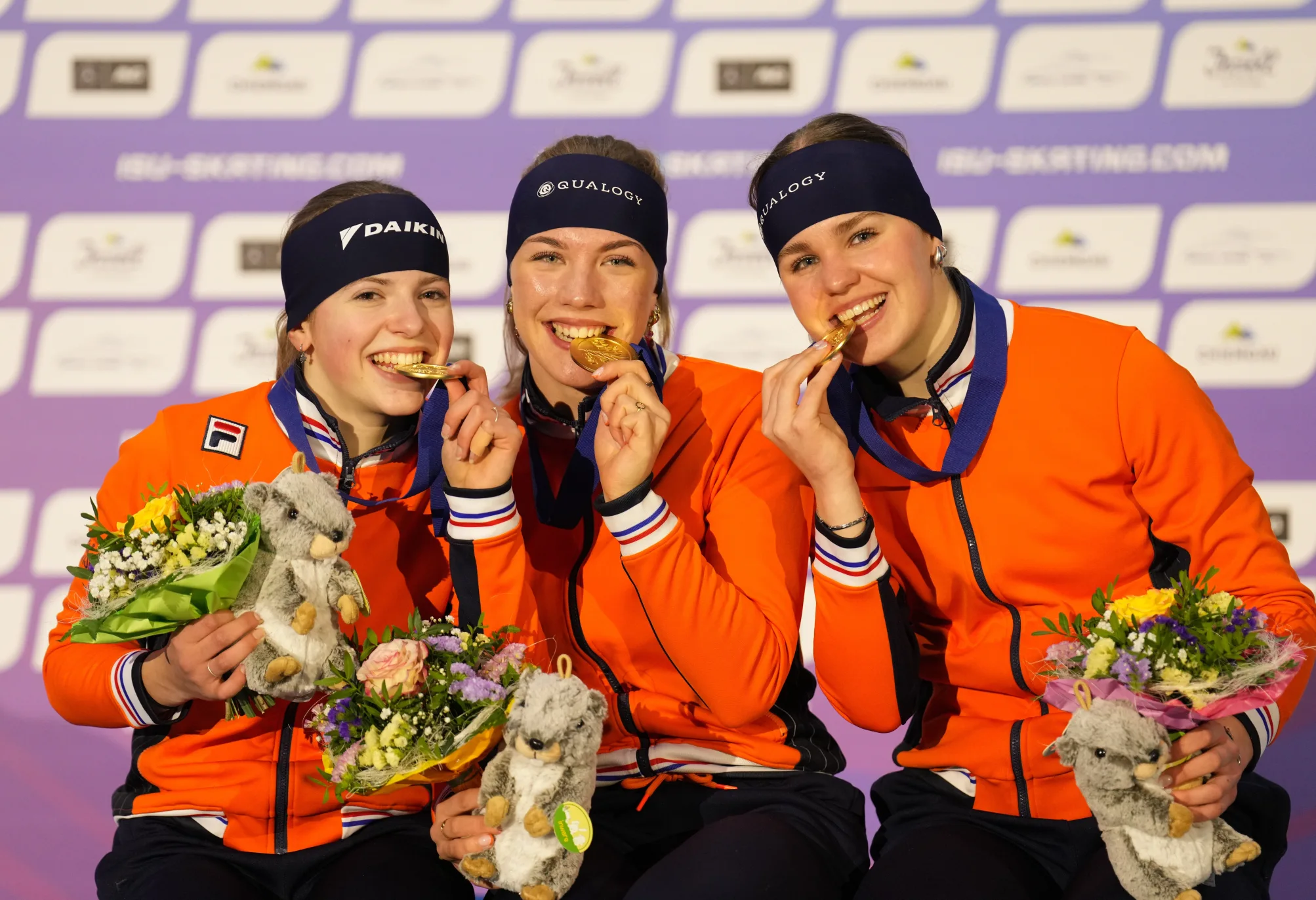 TeamNL meiden Wereldkampioen op de Team Pursuit