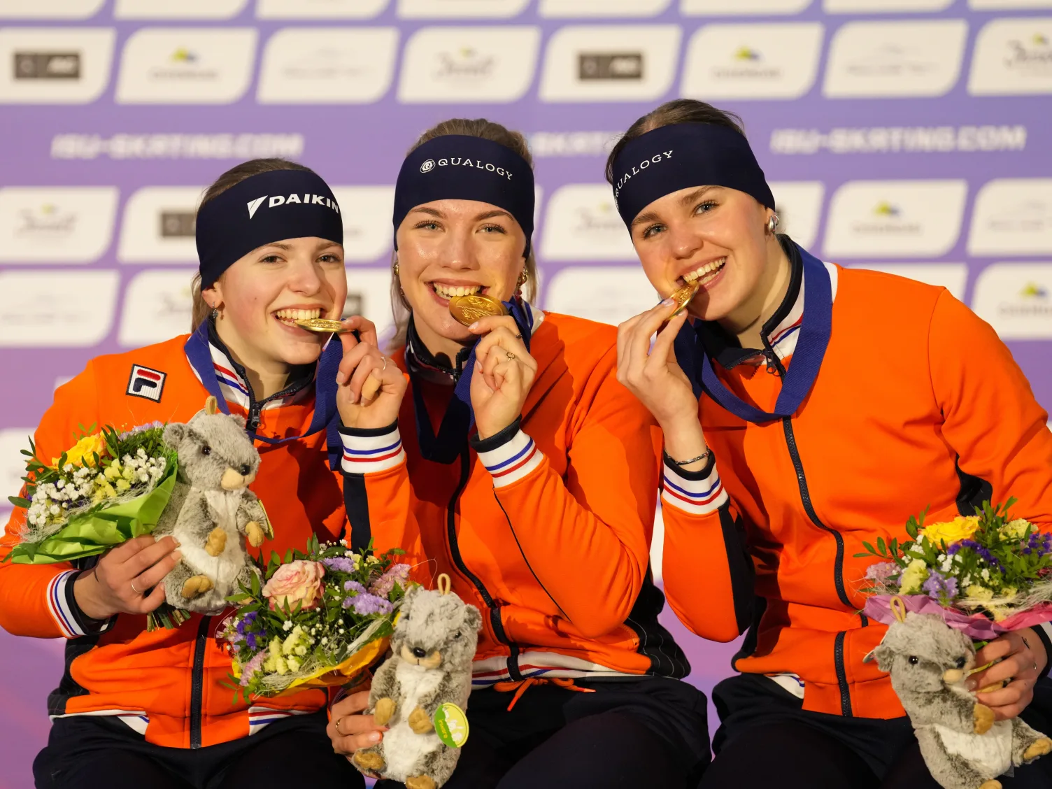 TeamNL meiden Wereldkampioen op de Team Pursuit